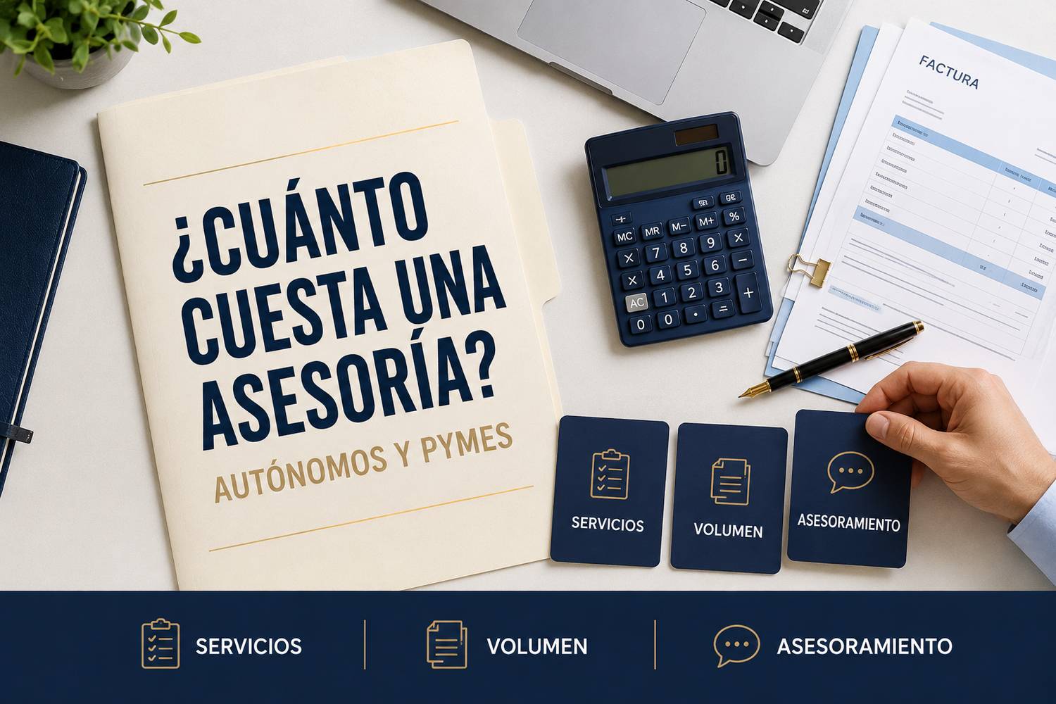 Factores que determinan cuánto cuesta una asesoría para autónomos y pymes